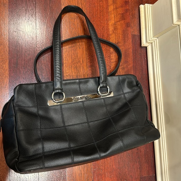 Chanel choco bar shoulder bag , black - Picture 8 of 15